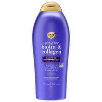 Ogx Shampoo, Biotin & Collagen, Thick & Full + - 25.4 Fluid ounce 