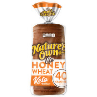 Nature's Own Nature's Own Life Honey Wheat 40 Calories Per Slice Keto Friendly Bread 16 oz Loaf - 16 Ounce 