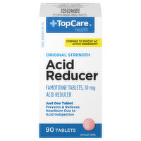 TopCare Acid Reducer, Original Strength, 10 mg, Tablets - 90 Each 