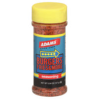 Adams Seasoning, Burgers Fries & More - 5.54 Ounce 