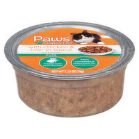 Paws Happy Life Cat Food, with Chicken & Liver in Sauce, Cuts