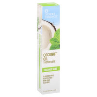 Desert Essence Toothpaste, Coconut Oil, Coconut Mint - 6.25 Ounce 