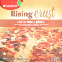 Brookshire's Pizza, Three Meat, Rising Crust