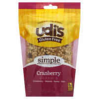 Udi's Gluten Free Granola, Cranberry - 12 Ounce 