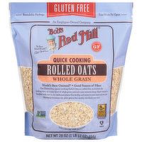 Bob's Red Mill Rolled Oats, Gluten Free, Quick Cooking - 28 Ounce 