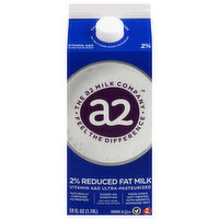 a2 Milk Milk, 2% Reduced Fat - 59 Fluid ounce 