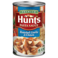 Hunt's Pasta Sauce, Premium, Roasted Garlic & Herb - 24 Ounce 