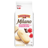 Pepperidge Farm Cookies, Distinctive, Raspberry Chocolate Flavored - 15 Each 