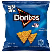 Doritos Tortilla Chips, Cool Ranch Flavored