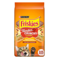 Friskies Dry Cat Food, Tender & Crunchy Combo - 3.15 Pound 