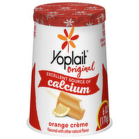 Yoplait Yogurt, Low Fat, Orange Creme - 6 Ounce 