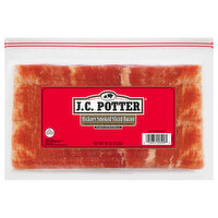 JC Potter Bacon, Sliced, Hickory Smoked