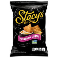 Stacy's Pita Chips, Cinnamon Sugar, Baked - 7.33 Ounce 