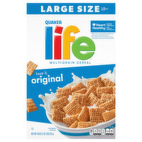 Life Cereal, Multigrain, Original, Large Size - 18 Ounce 