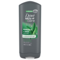 Dove Men+Care Body + Face Wash, Reviving, Minerals + Sage