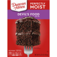 Duncan Hines Cake Mix, Devil’s Food - 15.25 Ounce 