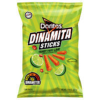 Doritos Corn Snacks, Tangy Fiery Lime - 7.375 Ounce 