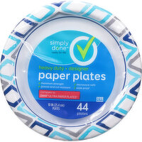 Simply Done Paper Plates, Heavy Duty, 10 Inch