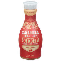 Califia Farms Coffee, with Almond Milk, Cold Brew, XX Espresso - 48 Fluid ounce