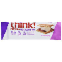 Think! Protein Bar, S'mores, Protein+ - 1.41 Ounce 