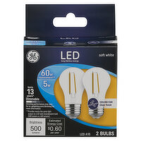 GE Light Bulbs, LED A15, Soft White - 2 Each 