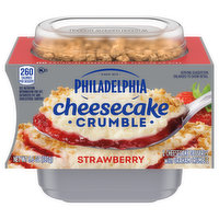 Philadelphia Cheesecake Crumble, Strawberry - 2 Each 
