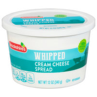 Brookshire's Cream Cheese Spread, Whipped - 12 Ounce 