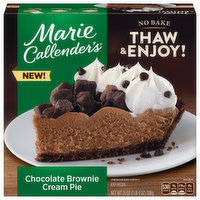 Marie Callender's Cream Pie, Chocolate Brownie - 25 Ounce 