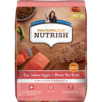 Rachael Ray Nutrish Food for Adult Dogs, Real Salmon, Veggies & Brown Rice Recipe - 13 Pound 