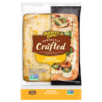 Nature's Own Nature's Own Perfectly Crafted Garlic Artisan Flats, Garlic Non-GMO Flatbread, 4 Count - 4 Each 