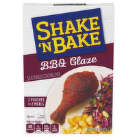 Shake 'N Bake Seasoned Coating Mix, BBQ Glaze - 6 Ounce 