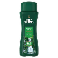 Irish Spring Moisturizing Face + Body Wash, Original Clean - 3.4 Fluid ounce 