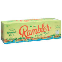 Rambler Sparkling Water, Lemon-Lime