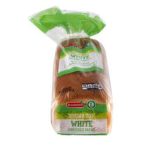 Brookshire's Bread, Enriched, White, Round Top