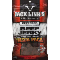 Jack Link's Beef Jerky, Peppered, Mega Pack - 9 Ounce 