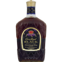 Crown Royal Whisky, Blended Canadian, Black - 1.75 Litre 