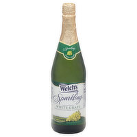 Welch's Juice Cocktail, from Concentrate, White Grape, Non Alcoholic, Sparkling - 25.4 Fluid ounce