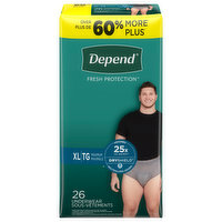 Depend Underwear, Maximum, Large - Brookshire's