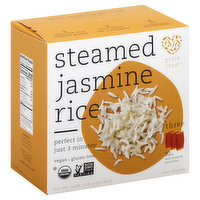 Grain Trust Jasmine Rice, Steamed - 3 Each 