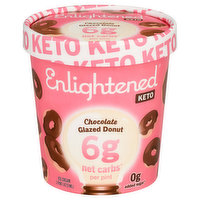 Enlightened Ice Cream, Chocolate Glazed Donut