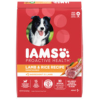 IAMS Dog Food, Super Premium, Lamb & Rice Recipe, Minichunks, Adult 1+ - 15 Pound