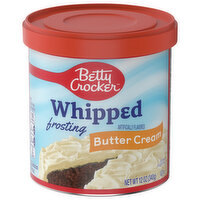 Betty Crocker Frosting, Whipped, Butter Cream - 12 Ounce 