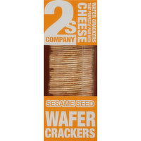 2s Company Wafer Crackers, Sesame Seed - 3.5 Ounce 
