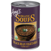 Amy's Soup, Organic, Black Bean Vegetable - 14.5 Ounce 