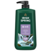 Irish Spring Body Wash + Shampoo, 5 in 1