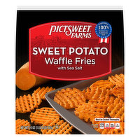 Pictsweet Farms Sweet Potato Waffle Fries, 20 oz - 20 Ounce