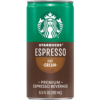 Starbucks Espresso Beverage, Premium, Espresso and Cream