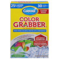 Carbona Dye-Grabbing Sheet, In-Wash - 30 Each 