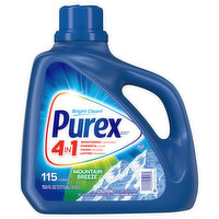 Purex Concentrated Detergent, Mountain Breeze, 4 in 1 - 150 Fluid ounce 