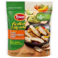 Tyson Chicken Breast Strips, Fajita - 22 Ounce
